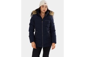 Fundango Prue női steppelt télikabát - patriot blue