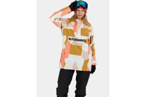 Fundango Birch ECO Logo Anorak női - Inka Gold