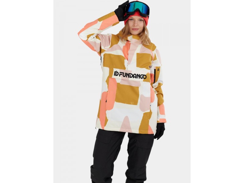 Fundango Birch ECO Logo Anorak női - Inka Gold