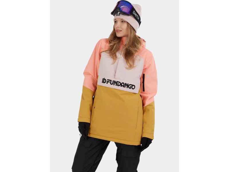 Fundango Birch ECO Logo Anorak D - női síkabát (243 pumpkin)