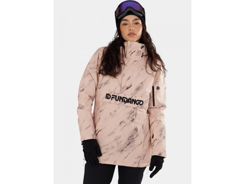 Fundango Birch ECO Logo anorak - 314 Rose Marble