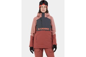 Fundango Birch ECO Logo Anorak női - 361 Orchid