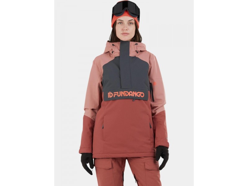 Fundango Birch ECO Logo Anorak női - 361 Orchid