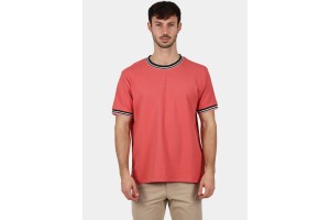 Nautica Seaton férfi póló - 832 rose red