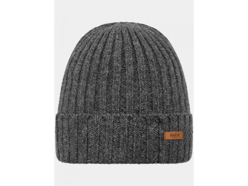 Barts Haakon Turnup férfi gyapjú sapka - 21-charcoal