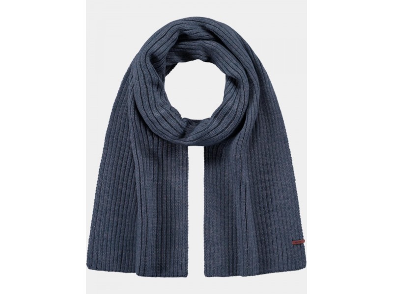 Barts Wilbert férfi sál - kék, meleg finomkötött