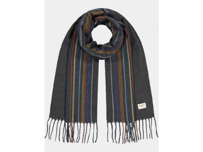 Barts Kersie Scarf D férfi sál – dark heather, 180×30 cm