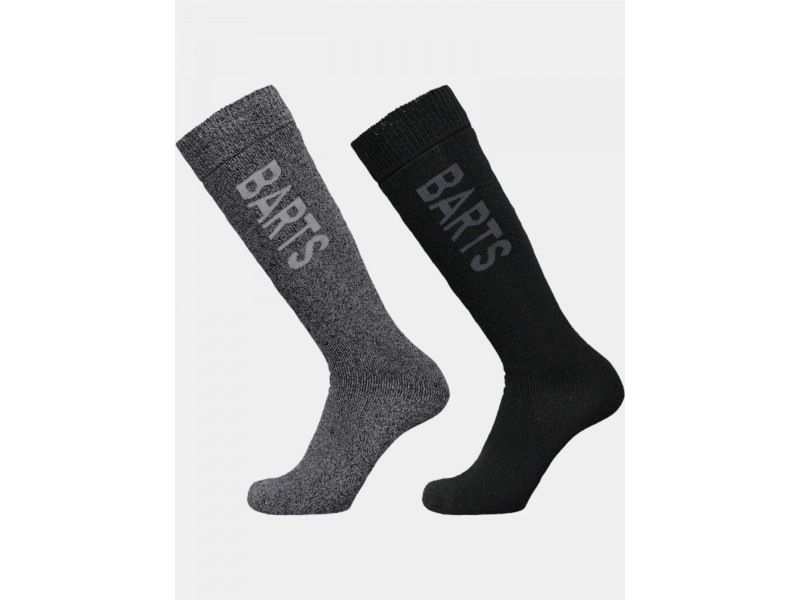Barts Basic Skisock 2 Pack - antracit/fekete