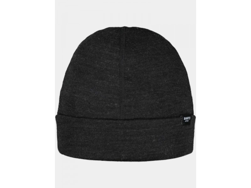 Barts Merino Beanie D – fekete, 100% merino gyapjú