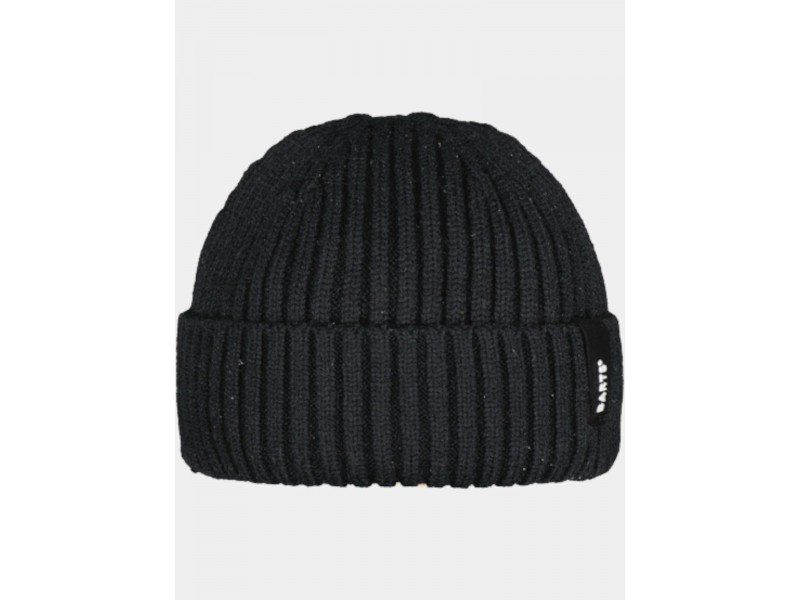 Barts Sumter Beanie D férfi fekete kötött sapka