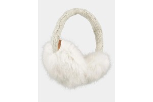 Barts Fur Earmuffs D — női fehér műszőrme fülvédő