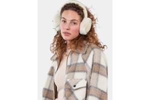 Barts Bigwit Earmuffs D — krémszínű műszőrme fülvédő