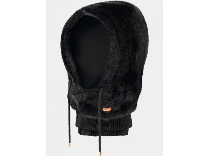 Barts Eliess Hood női műszőrme kapucni - fekete