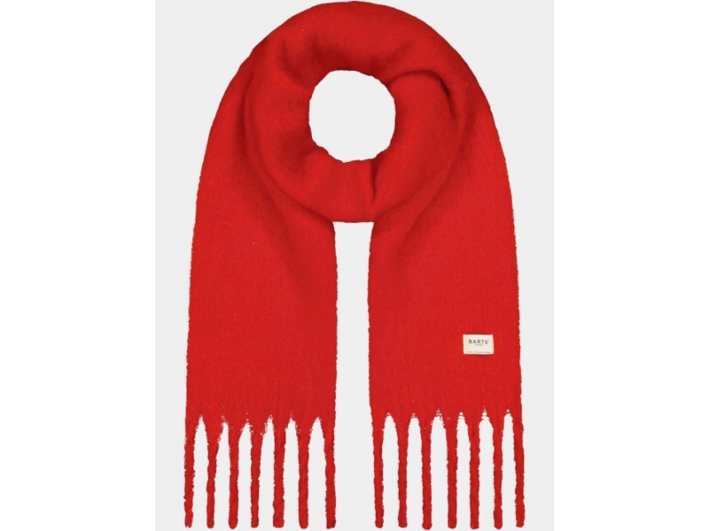 Barts Keridda női sál 05 Red - 200x19 cm