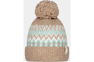 Barts Nakarah Beanie D – női bojtos sapka, barna