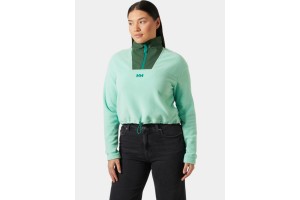 Helly Hansen W Daybreaker Cropped női polár - Lagoon
