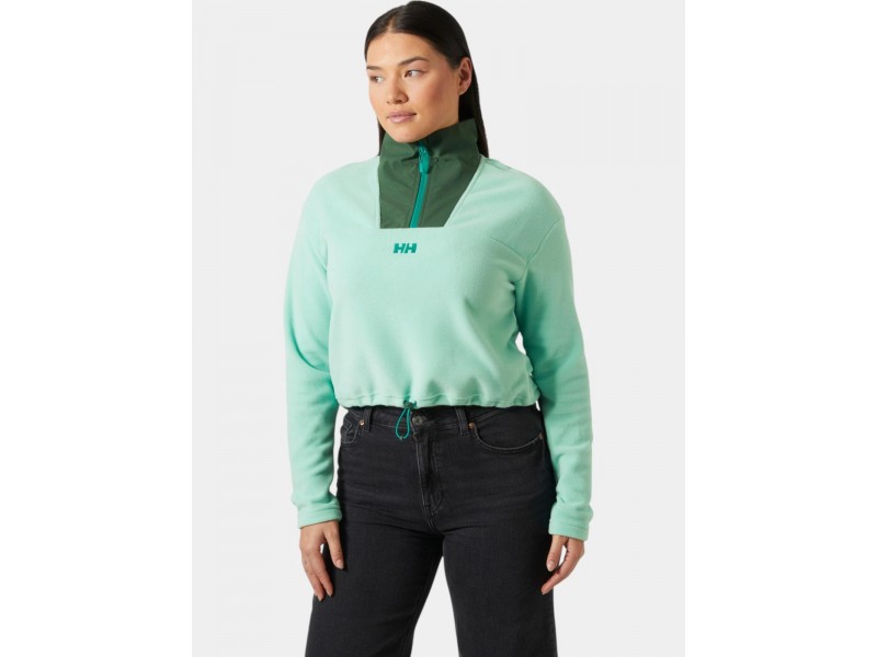 Helly Hansen W Daybreaker Cropped női polár - Lagoon