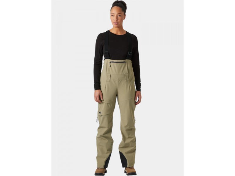 Helly Hansen W Verglas Bib Pant - 757 Pebble