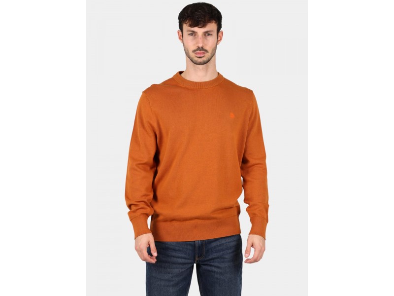 Timberland férfi Cotton Yd Sweater (barna)