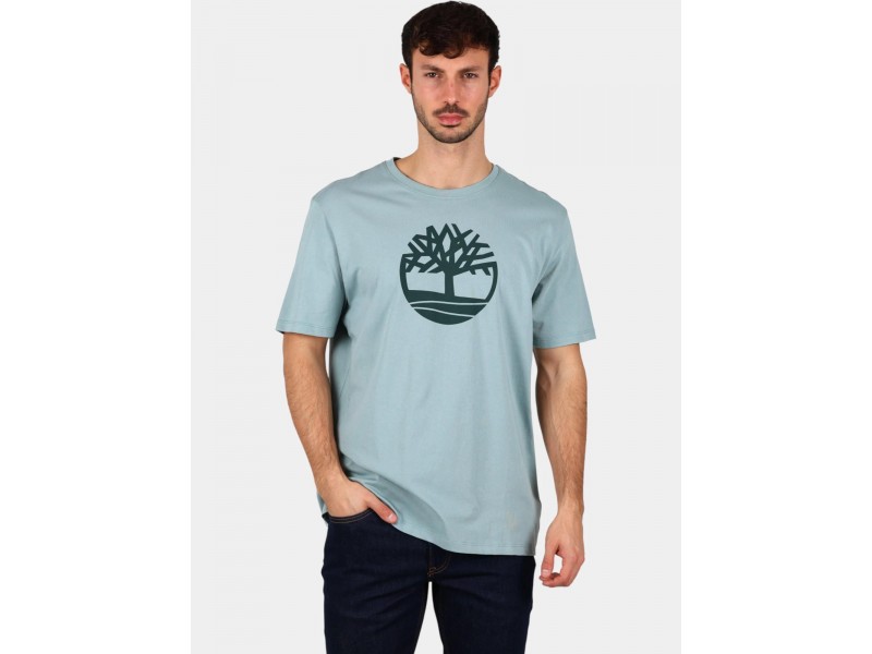 Timberland Tree Logo férfi póló - eym-silver blue