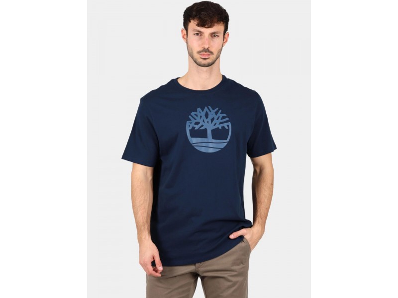 Timberland Tree Logo férfi póló - Dark Sapphire