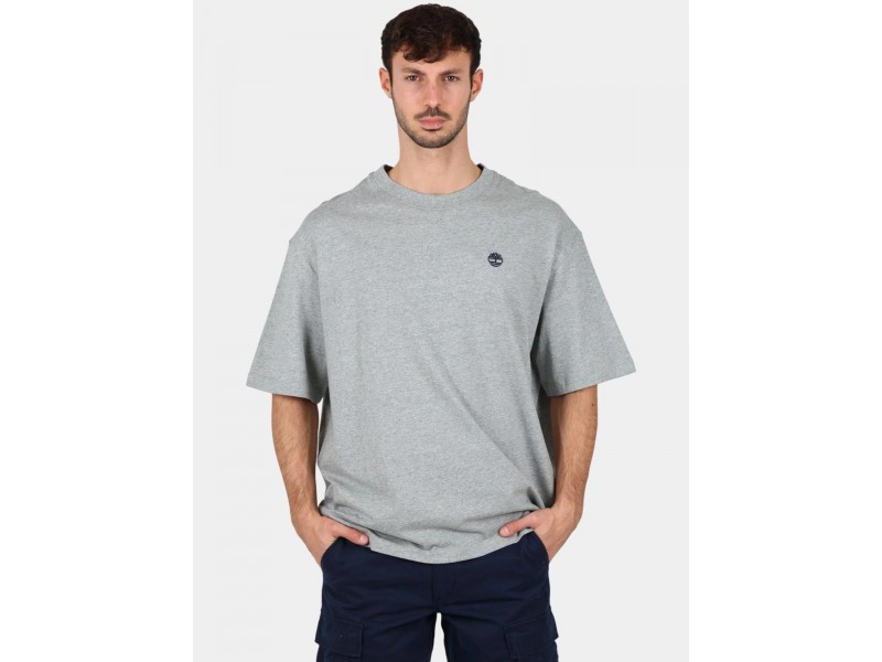 Timberland férfi rövid ujjú póló – szürke, 100% pamut