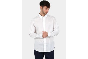 Timberland férfi Stretch Poplin ing - fehér, hímzett logó