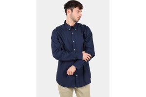 Timberland férfi Stretch Poplin ing – Dark Sapphire