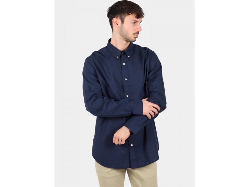 Timberland férfi Stretch Poplin ing – Dark Sapphire