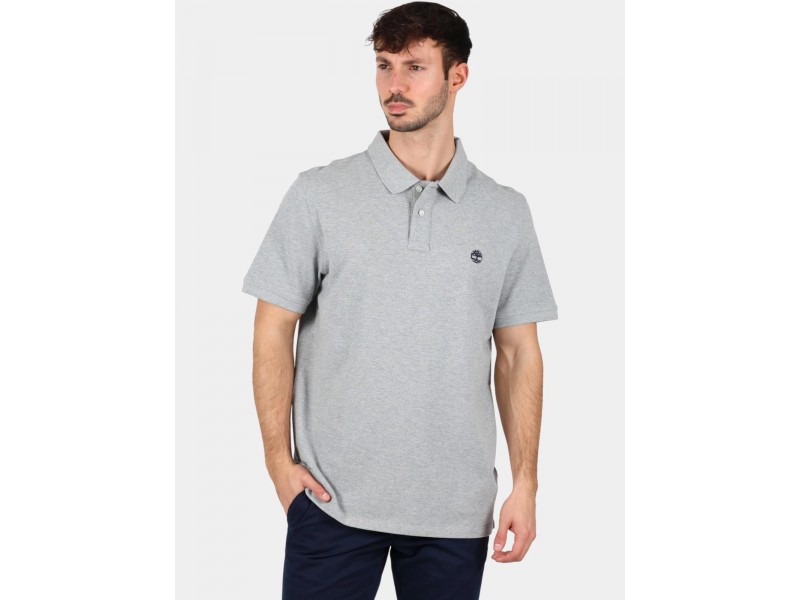 Timberland férfi Pique póló - szürke (052)