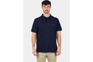 Timberland Pique rövid ujjú galléros póló - Dark Sapphire