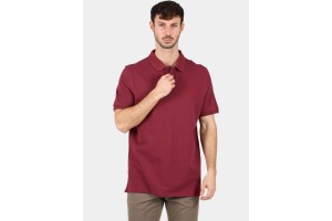 Timberland Pique rövid ujjú polo - burgundy