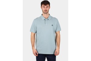 Timberland Pique rövid ujjú póló - eym-silver blue