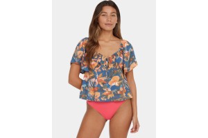 O'Neill Hughes Woven Top - kék mintás