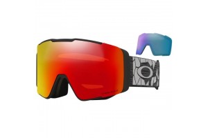 Oakley Line Miner Pro L 0OO7136_14 fekete síszemüveg
