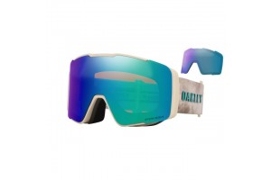 Oakley Line Miner M (0OO7137/14) bézs síszemüveg - Prizm Snow