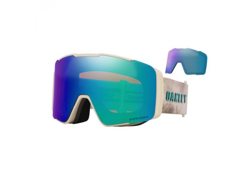 Oakley Line Miner M (0OO7137/14) bézs síszemüveg - Prizm Snow