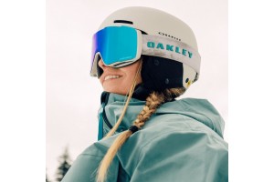 Oakley Line Miner M (0OO7137/14) bézs síszemüveg - Prizm Snow