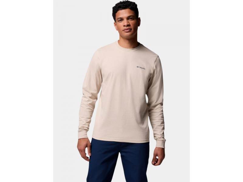 Columbia CSC Seasonal Logo hosszú ujjú - Dark Stone