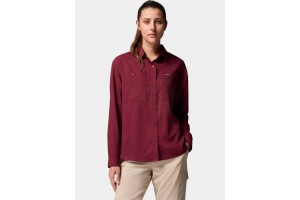 Columbia Silver Ridge Utility női ing - Rich Wine