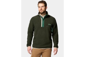 Columbia Helvetia II Half Snap férfi polár - Greenscape