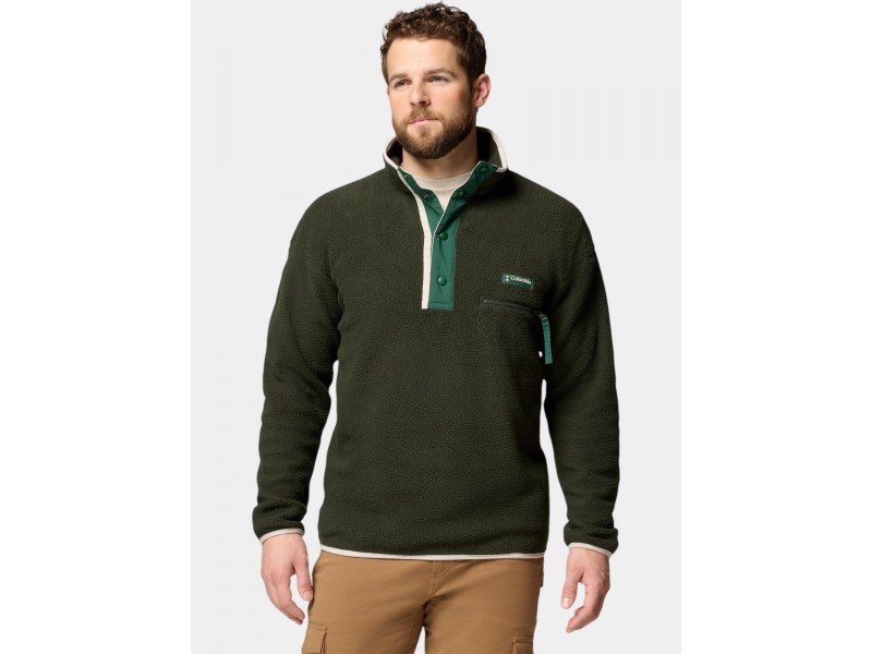 Columbia Helvetia II Half Snap férfi polár - Greenscape