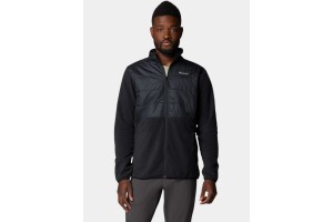 Columbia Basin Butte Full Zip Fleece II D - fekete (010-black)