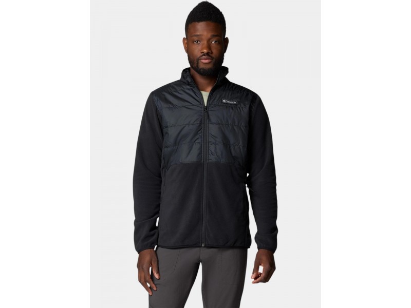Columbia Basin Butte Full Zip Fleece II D - fekete (010-black)