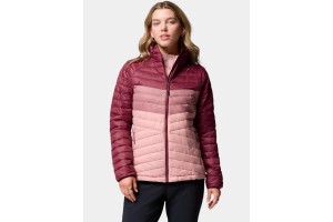 Columbia Powder Pass női steppelt dzseki - Eraser Pink