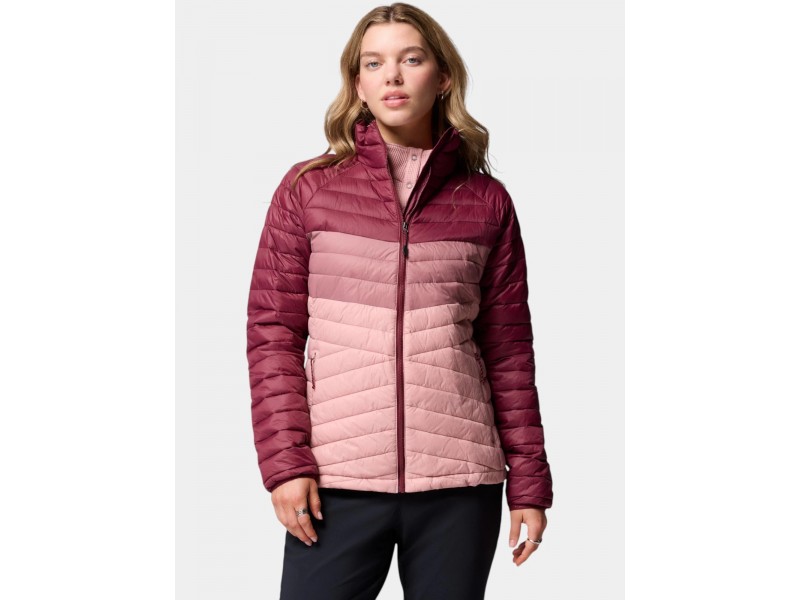 Columbia Powder Pass női steppelt dzseki - Eraser Pink