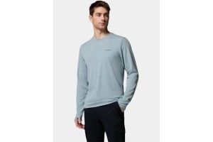Columbia Tech Trail Warm - férfi hosszú ujjú (Crushed Blue)