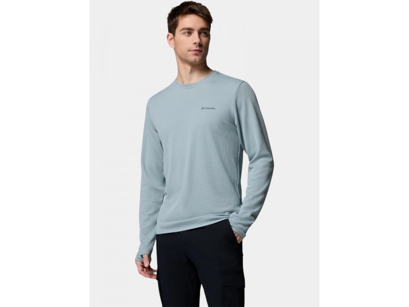 Columbia Tech Trail Warm - férfi hosszú ujjú (Crushed Blue)
