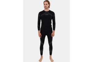 Fundango Seamless Baselayer Set D — férfi aláöltöző, fekete