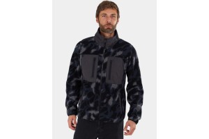 Fundango Haven Hybrid Jacket D - férfi polár (760-granit)